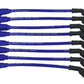 Spark Plug Wire Set Universal 10.4mm Silicone Spiro Pro 409 409 135? Blue 79613