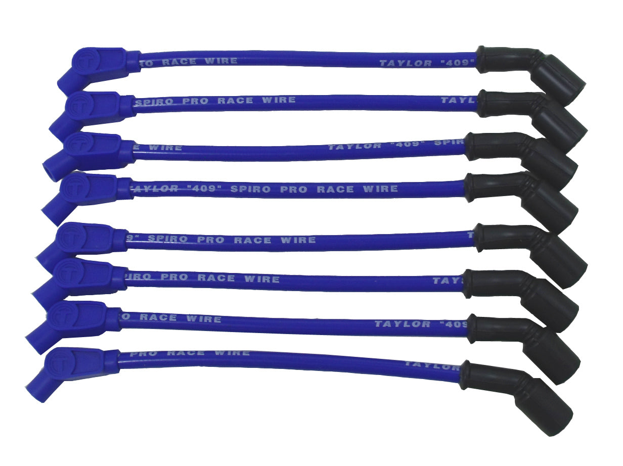 Spark Plug Wire Set Universal 10.4mm Silicone Spiro Pro 409 409 135? Blue 79613