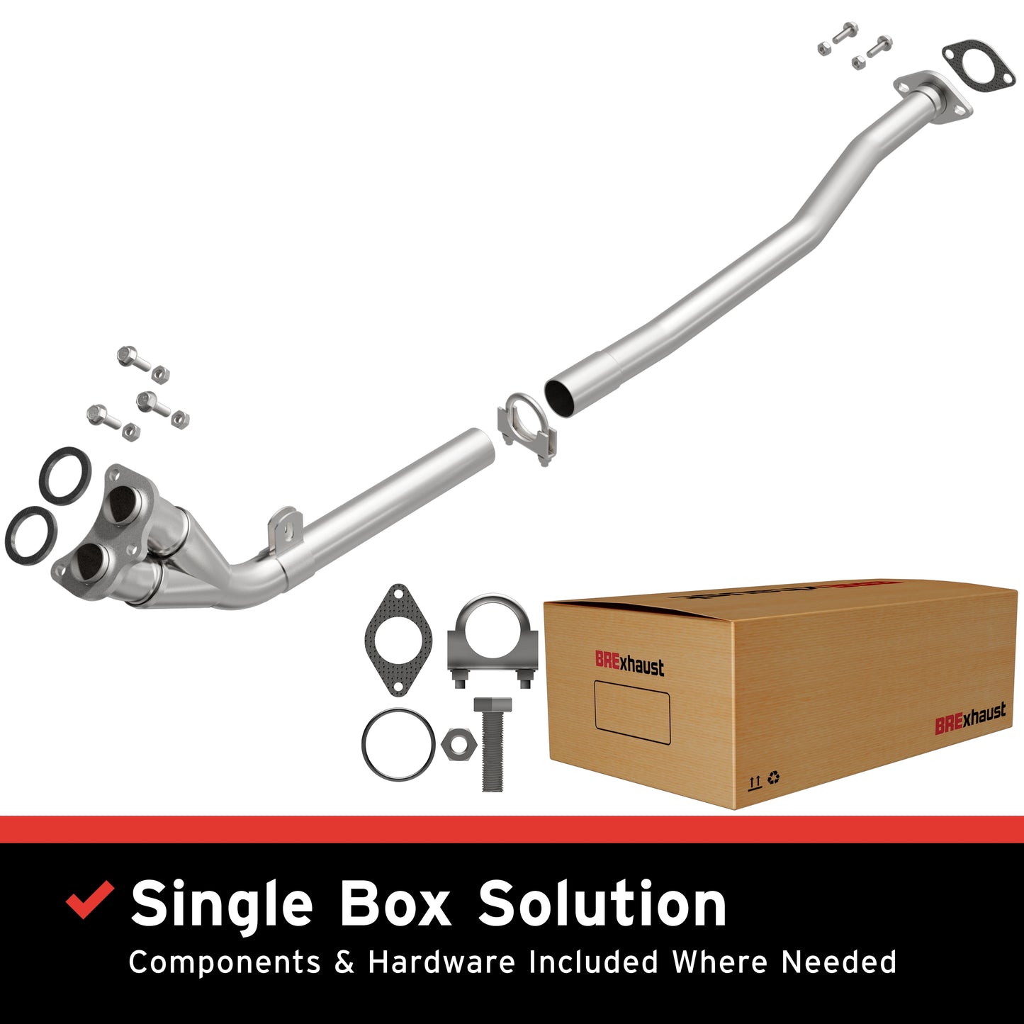 1986-1987 Toyota 4Runner Direct-Fit Front Pipe Kit 107-0269