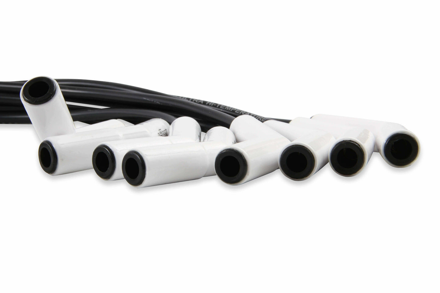Spark Plug Wire Set - Universal - 135 Deg White Ceramic Boots - 9002C