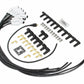 Spark Plug Wire Set - Universal - 135 Deg White Ceramic Boots - 9002C