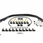 Spark Plug Wire Set - Universal - 135 Deg White Ceramic Boots - 9002C