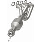Catalytic Converter with Integrated Exhaust Manifold for HM Grade Federal / EPA Compliant Direct-Fit Manifold Catalytic