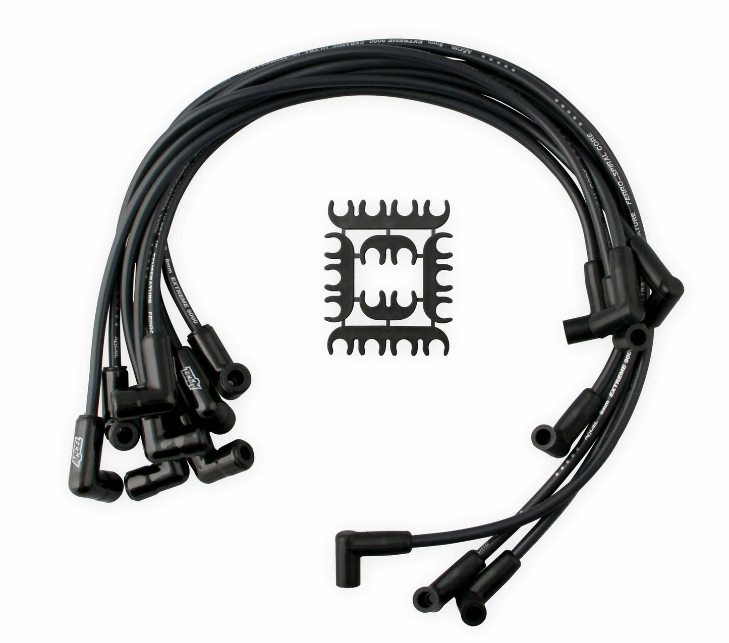 Spark Plug Wire-Extreme9000 Ceramic Boot-GMCV8 HEI75-86 Over ValveCover-9011CK
