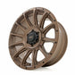 Rough Country 90 Series Wheel; One-Piece; Bronze; 18x9; 8x170; 0mm 90180911