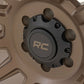 Rough Country 90 Series Wheel; One-Piece; Bronze; 18x9; 8x170; 0mm 90180911