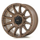Rough Country 90 Series Wheel; One-Piece; Bronze; 18x9; 6x5.5; 0mm 90180912