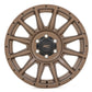 Rough Country 90 Series Wheel; One-Piece; Bronze; 18x9; 6x5.5; 0mm 90180912