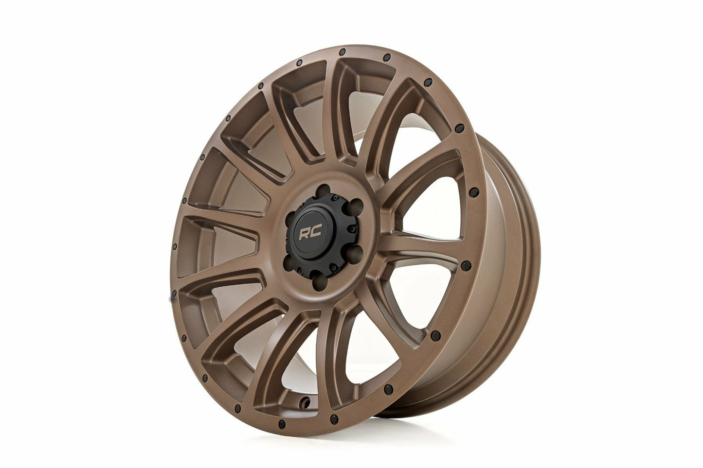 Rough Country 90 Series Wheel; One-Piece; Bronze; 18x9; 6x5.5; 0mm 90180912