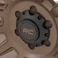 Rough Country 90 Series Wheel; One-Piece; Bronze; 18x9; 6x5.5; 0mm 90180912