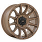 Rough Country 90 Series Wheel; One-Piece; Bronze; 18x9; 5x5.0; 0mm 90180913