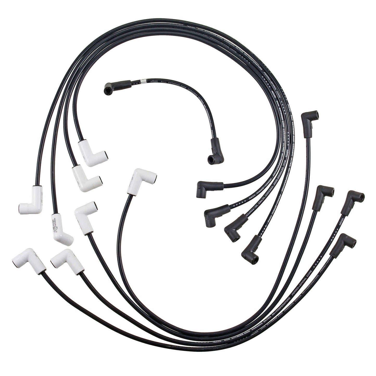 Spark Plug Wire Set Extreme 9000 Ceramic Boot Chevy/GMC 85-97 5.0/5.7L TBI 9020C