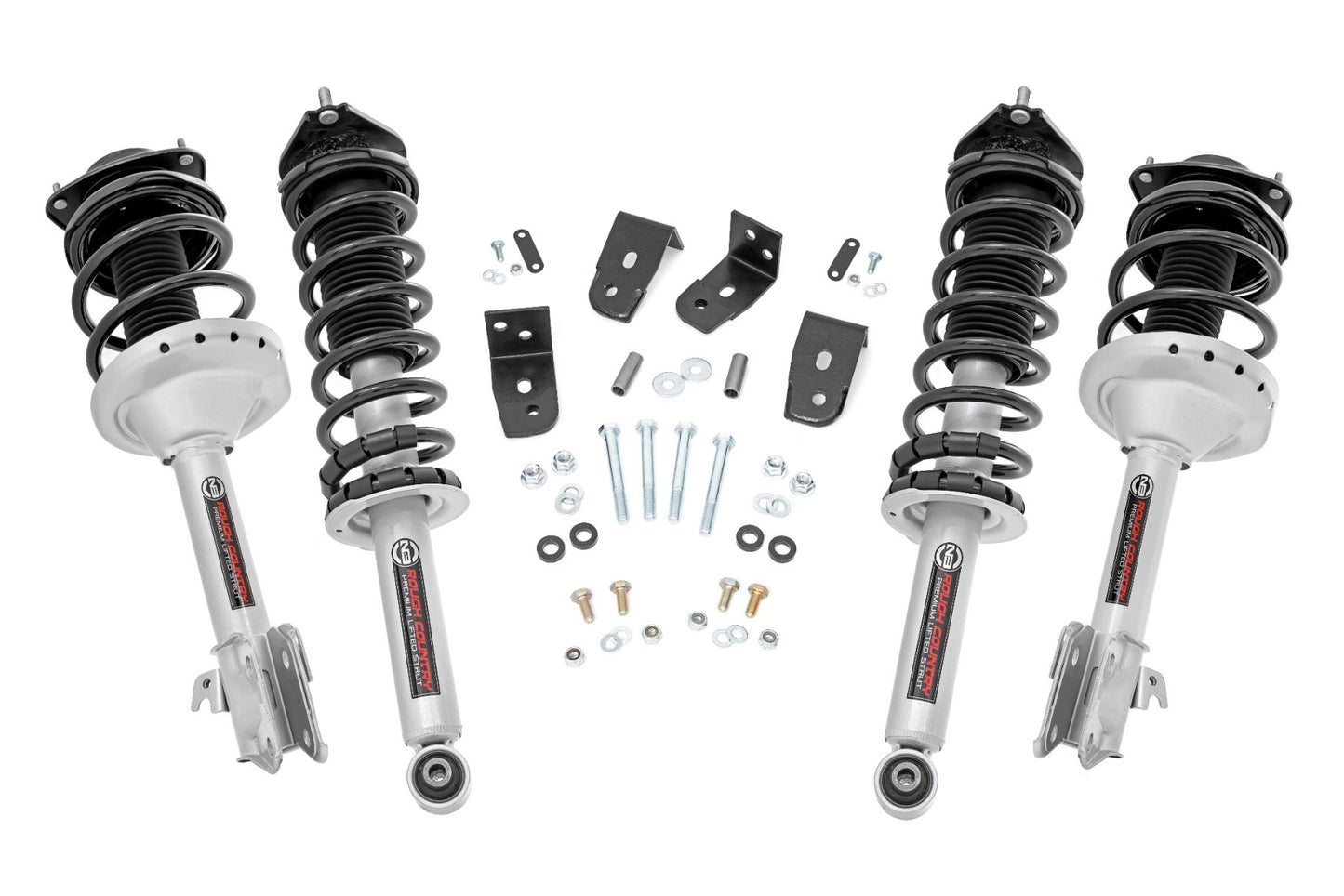 Fits Subaru Forester 4WD (2014-2018) 2 Inch Lift Kit; Loaded Strut; 90501