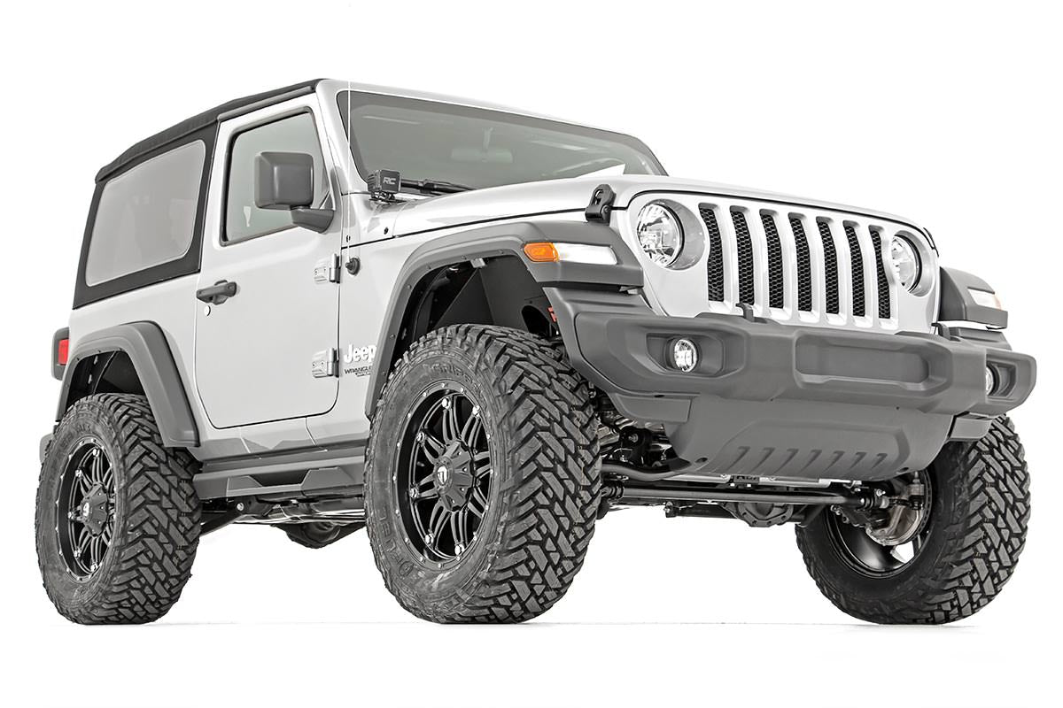 Fits Jeep Wrangler JL Rubicon (18-23) 3.5" Lift Kit; C/A Drop; Front D/S; 90530