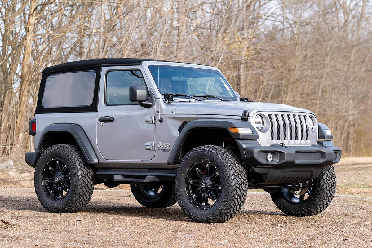 Fits Jeep Wrangler JL Rubicon (18-23) 3.5" Lift Kit; C/A Drop; Front D/S; 90530