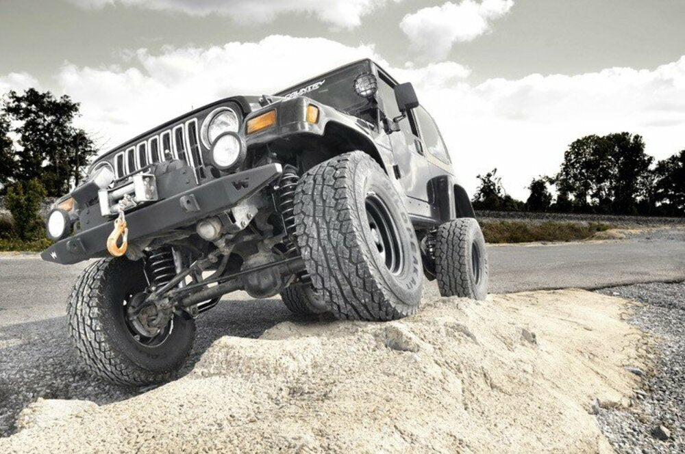 Fits Jeep Wrangler TJ 4WD (1997-2002) 4 Inch Lift Kit; 90630