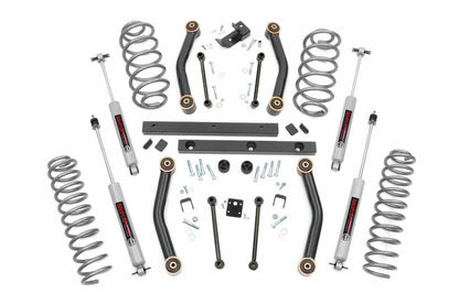 Fits Jeep Wrangler TJ 4WD (1997-2002) 4 Inch Lift Kit; 90630