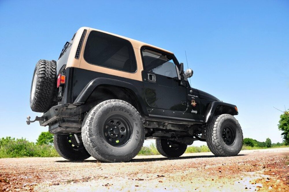 Fits Jeep Wrangler TJ 4WD (1997-2002) 4 Inch Lift Kit; M1; 90640