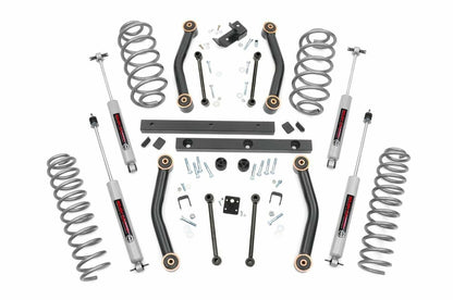 Fits Jeep Wrangler TJ (03-06)/Wrangler Unlimited (04-06) 4 Inch Lift Kit; 90730