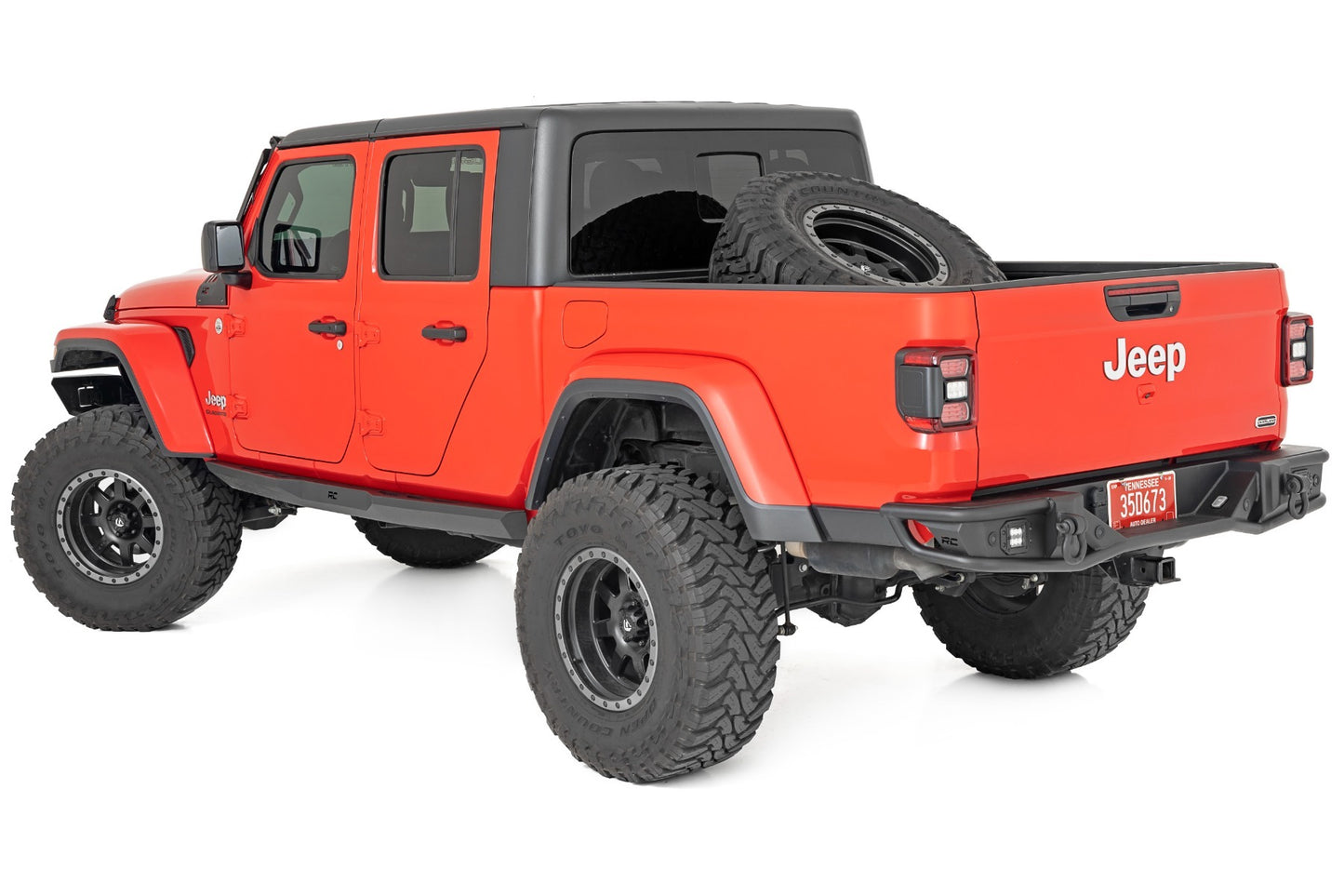 Fits Jeep Gladiator JT 4WD (2020-2024) Rock sliders; Heavy Duty; 90802