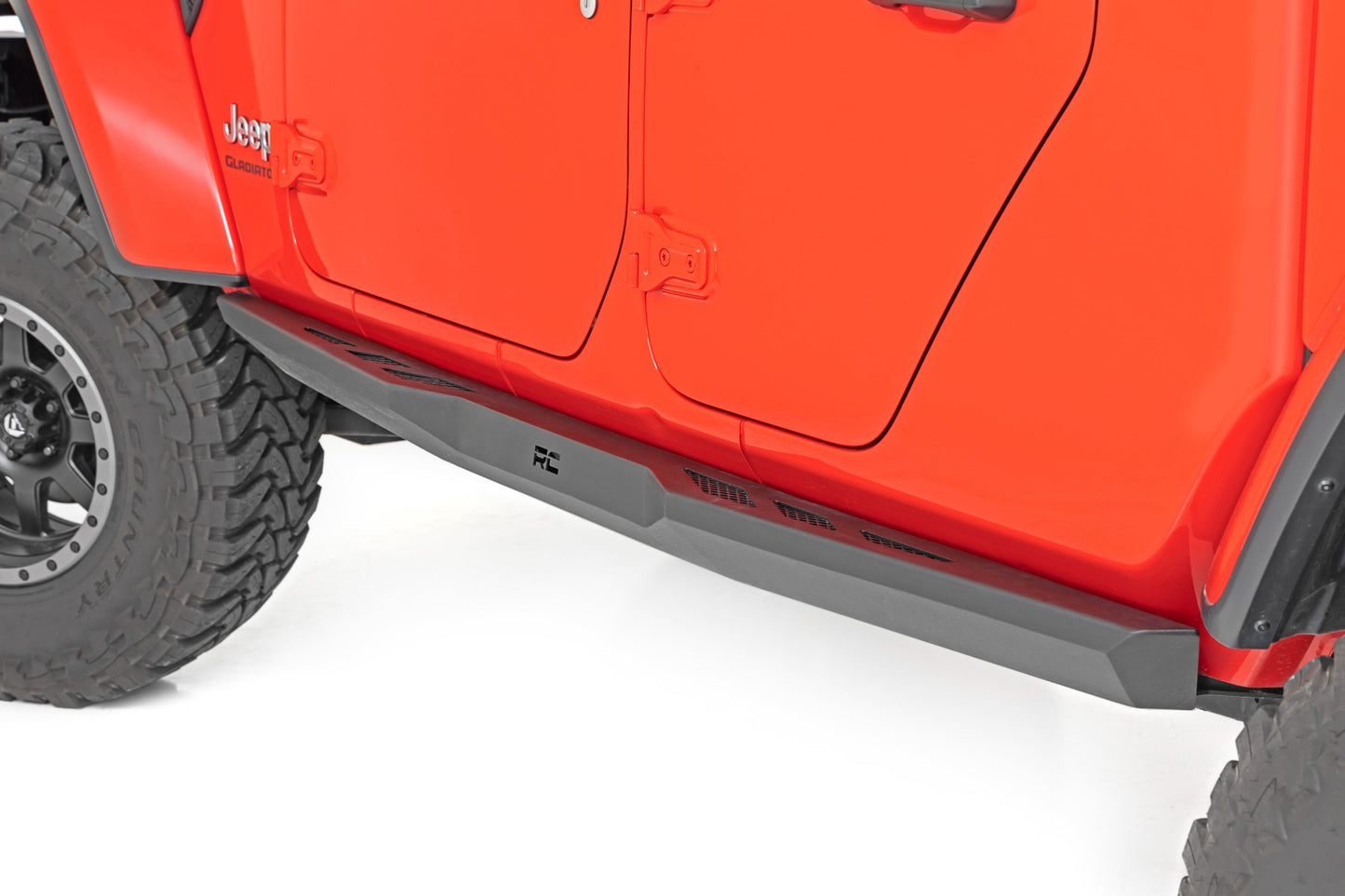 Fits Jeep Gladiator JT 4WD (2020-2024) Rock sliders; Heavy Duty; 90802