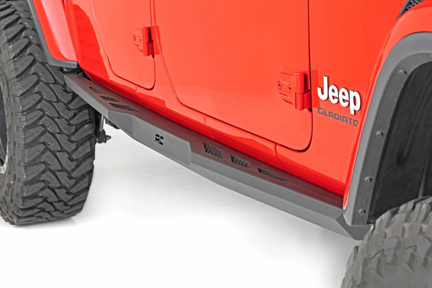 Fits Jeep Gladiator JT 4WD (2020-2024) Rock sliders; Heavy Duty; 90802