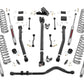 Fits Jeep Wrangler JL Rubicon 4WD (18-23) 3.5" Lift Kit; Adj LCA; FR D/S; 90930