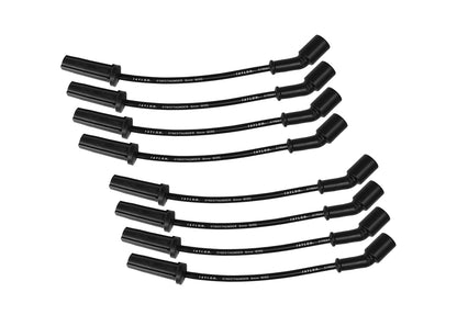 Spark Plug Wire Set 1999-2007 GMC; Chevrolet 8mm Silicone 500 ohm/ft Black 53005