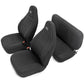 Fits Jeep Wrangler TJ 4WD (1997-2002) Seat Covers; Front and Rear; 91000