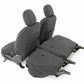 Fits Jeep Wrangler Unlimited 4WD (2018-2024) Seat Covers; Front and Rear; 91010