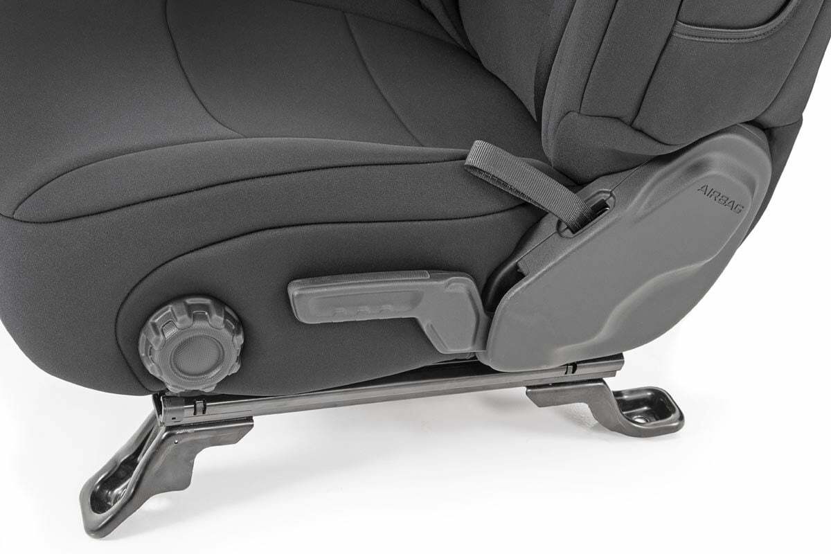 Fits Jeep Wrangler Unlimited 4WD (2018-2024) Seat Covers; Front and Rear; 91010