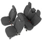 Fits Wrangler Unlimited 4WD(18-24) Seat Covers Front and Rear w/ Armrest 91012