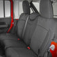 Fits Wrangler Unlimited 4WD(18-24) Seat Covers Front and Rear w/ Armrest 91012