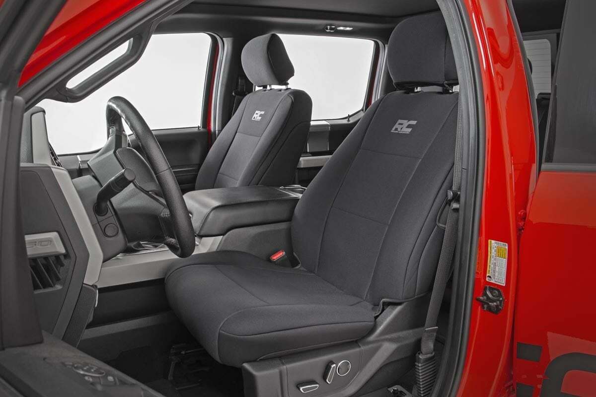 Fits Ford F-150/Lightning/F-250 (15-23) Seat Covers Front Bucket Seats 91016