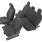 Fits Ford F-150/Lightning/F-250 (15-23) Seat Covers FR Bucket and RR Bench 91018
