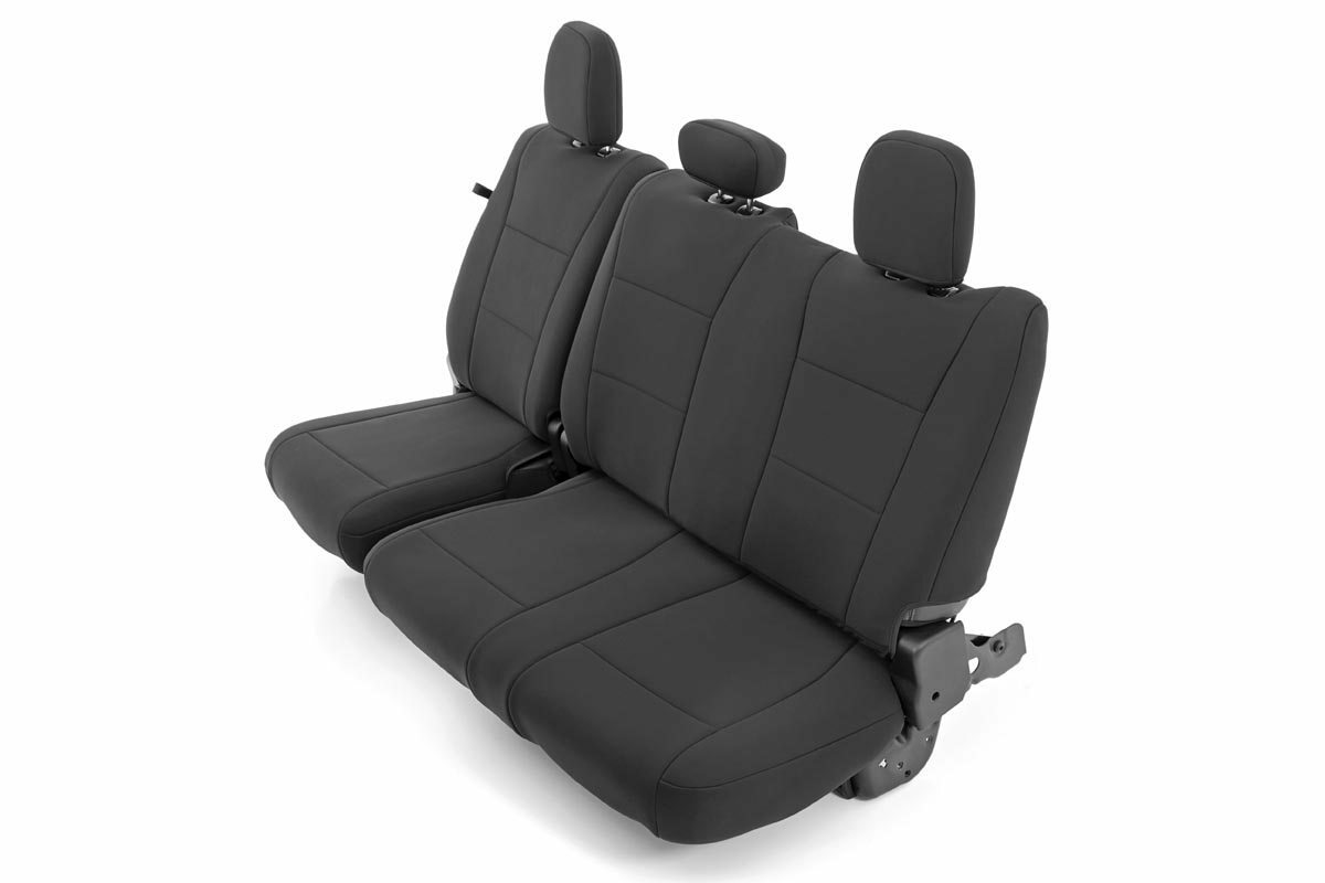 Fits Ford F-150/Lightning/F-250 (15-23) Seat Covers FR Bucket and RR Bench 91018