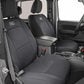 Fits Jeep Wrangler JL 4WD (2018-2024) Seat Covers; Front and Rear; 91020