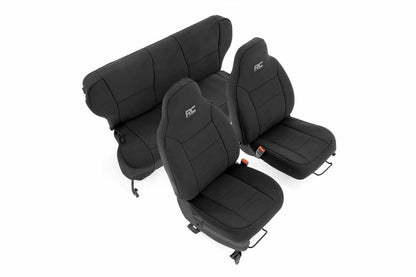 Fits Jeep Cherokee XJ (97-01) Seat Covers Non Detach Headrest FR & RR 91022
