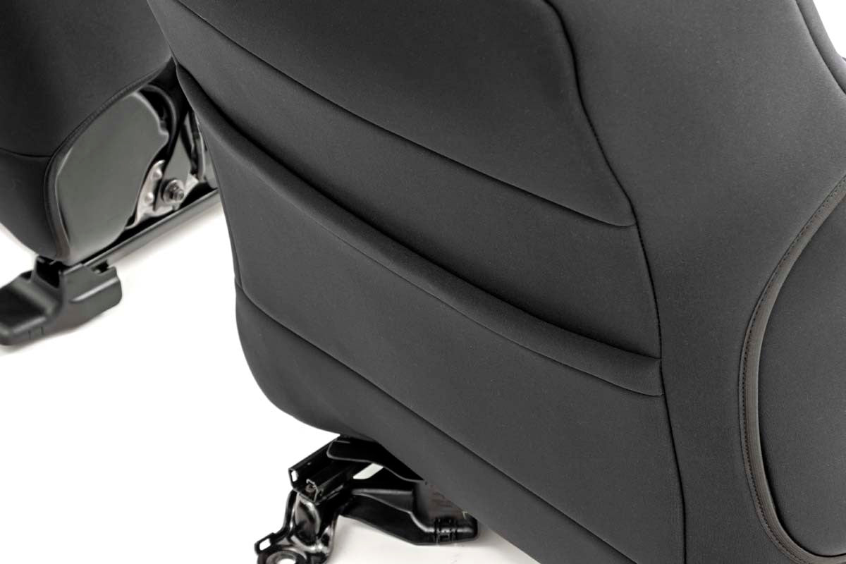 Fits Toyota Tacoma 2WD/4WD (2016-2023) Seat Covers; Front; Double Cab; 91030