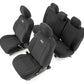 Fits Toyota Tacoma 2WD/4WD (2016-2023) Seat Covers; FR & RR; Double Cab; 91031