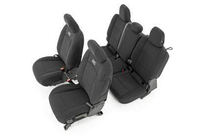 Fits Jeep Gladiator JT 4WD(2020-24) Seat Covers Front and RR w/ Cup Holder 91038