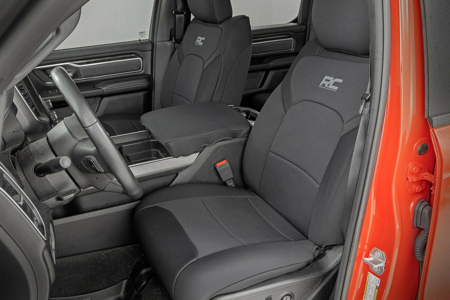 Fits Ram 1500 2WD/4WD (2019-2025) Seat Covers ; Bucket Seats; FR & RR; 91041
