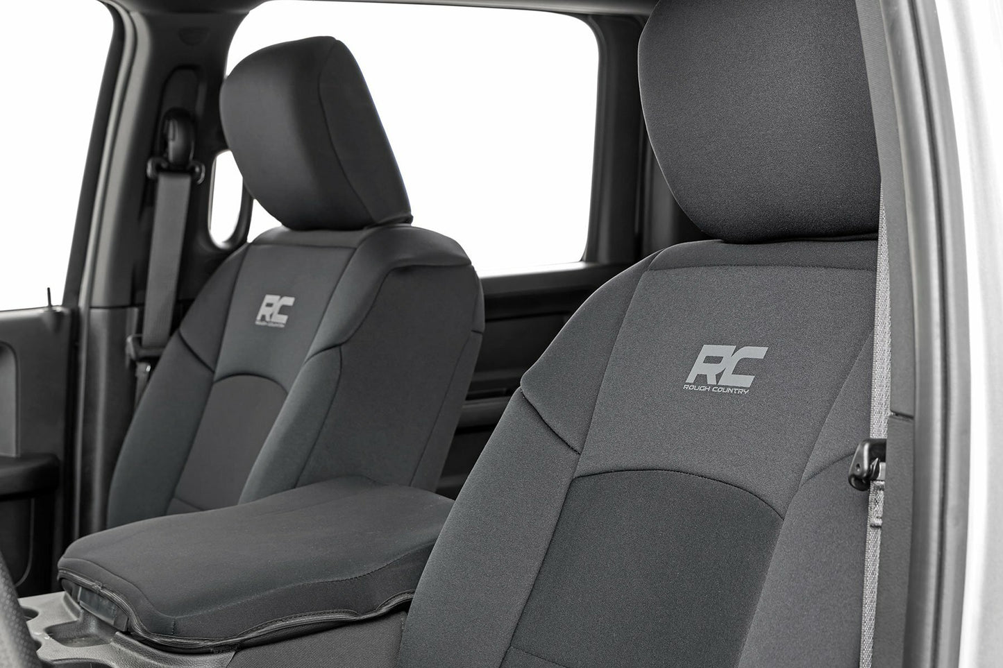 Fits Ram 2500 2WD/4WD (2019-2024) Seat Covers; FR & RR; 60/40 Rear Seat; 91044