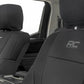 Fits Toyota Tundra 2WD/4WD (2022-2024) Seat Covers; No Rear Cup Holder; 91054