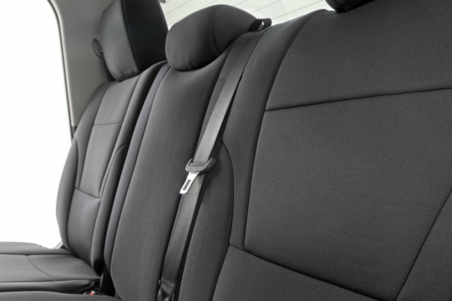 Fits Toyota Tundra 2WD/4WD (2022-2024) Seat Covers; No Rear Cup Holder; 91054