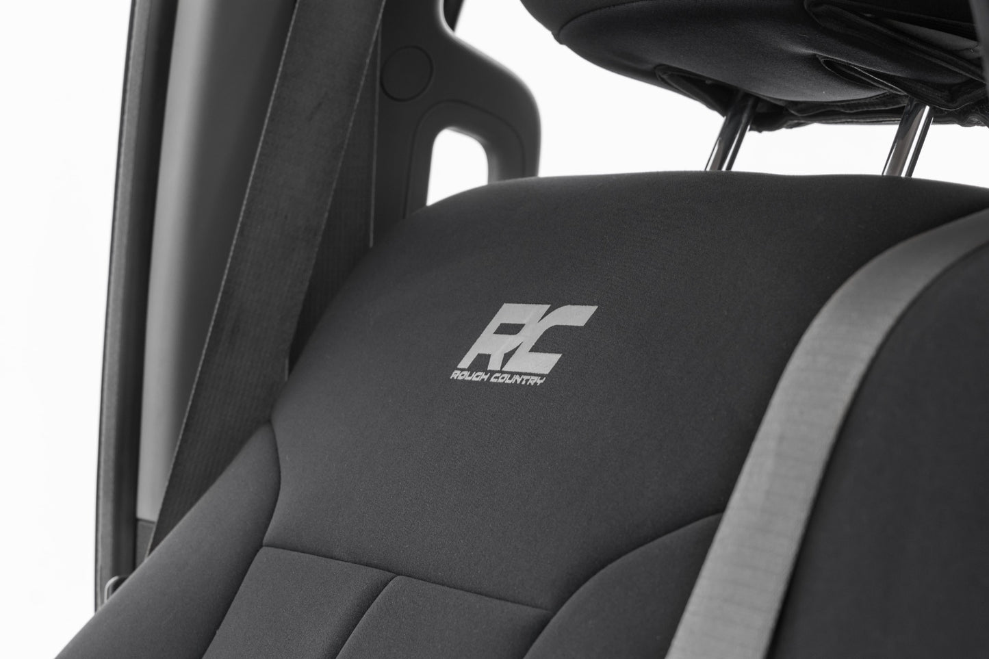 Fits Ford F-250/F-350 SD 2&4WD (11-16) Seat Covers; Front and Rear; 91055