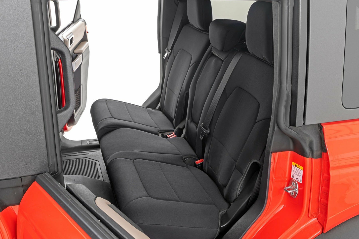 Fits Ford Bronco(21-24) Seat Covers Bucket Seats  W/Fold Down Armrest 91059