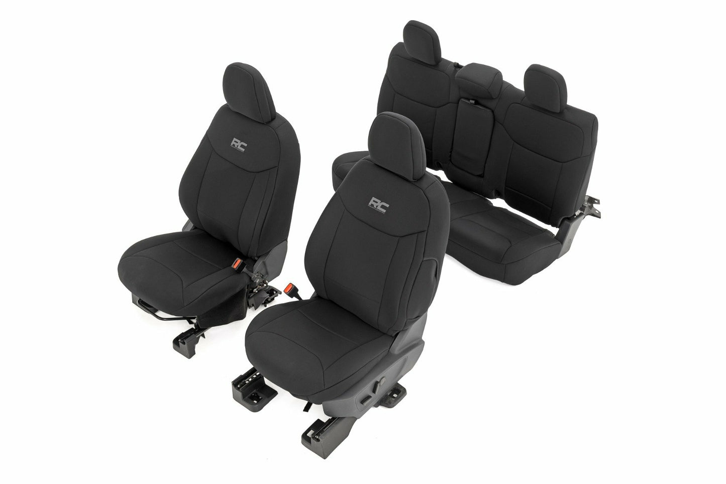 Fits Ford Maverick (2022-2024) Seat Covers FR & RR W/Armrest Crew Cab 91065