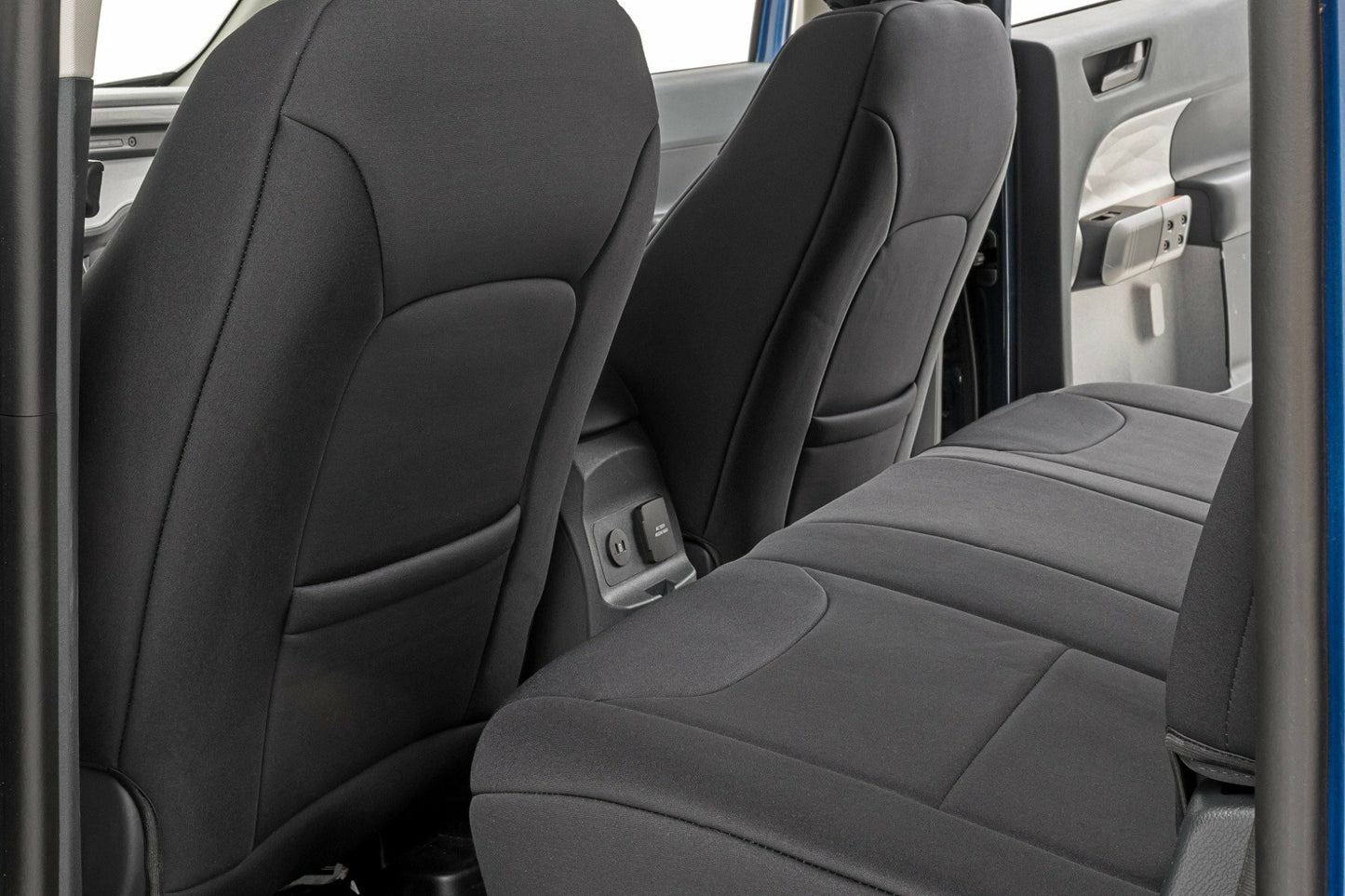 Fits Ford Maverick (2022-2024) Seat Covers FR & RR W/Armrest Crew Cab 91065