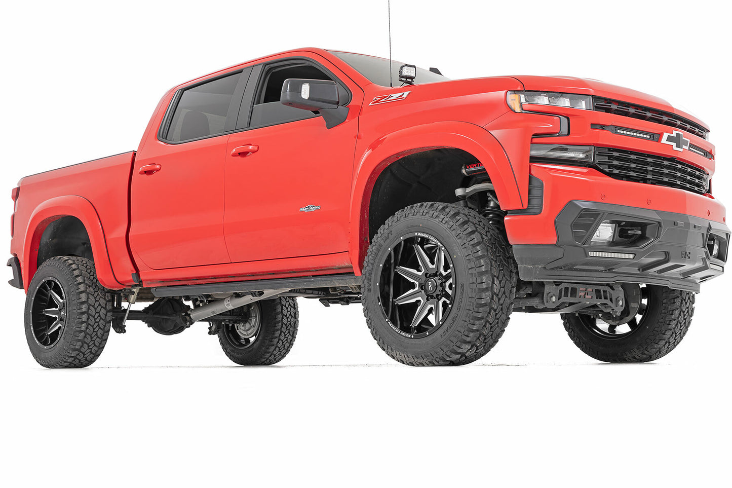 Rough Country 91M Series Wheel; One-Piece; Black; 20x12; 8x6.5; -44mm 91201210M